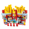 LOZ Mini Cake Shop French Fries Shop Blocks building toys Plastic Assembly Blocks Children Toy DIY removebg preview 2 - LOZ Bricks