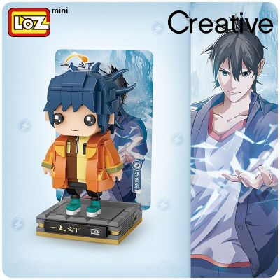 LOZ building blocks under one person anime cartoon assembled toy model mini particles for teenagers and 4 - LOZ Bricks