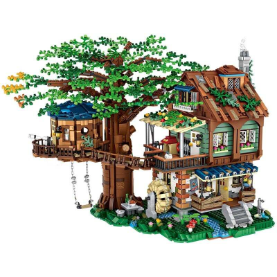 tree house loz mini building set - LOZ Bricks